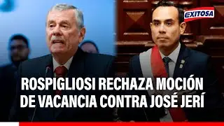 🔴🔵 Rospigliosi rechaza moción de vacancia contra José Jerí tras reuniones con empresario chino