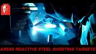 AR500 Reactive Steel Shooting Targets by Spartan Armor Systems