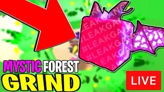 🌲MYSTIC FOREST??!  UPDATE 46 OUT NOW??!!🌲*TOXIC SHOCK!??* - BUBBLE GUM SIMULATOR