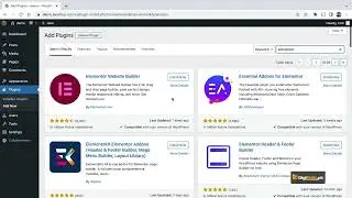 32 Page Builder: Installing Elementor