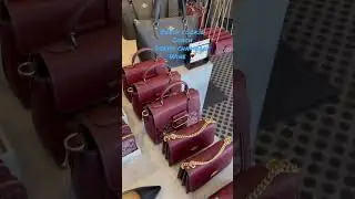 New Coach Outlet Denim Chambray Wine Collection