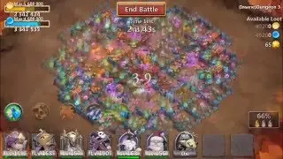 Castle Clash: All Insane Dungeons Completed Without Minotaur!