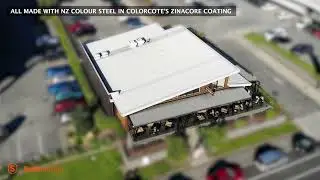 Swift Roofing | Light Commercial Trimrib Roof + 125mm & 175mm Box Gutter