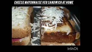 Cheese Mayonnaise Veg Sandwich at home 😋/ Gharpe banao kam paise me