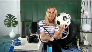 Limitless AirPro Portable Air Compressor & Power Bank on QVC