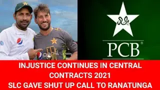 PCB CENTRAL CONTRACTS 2021 | SLC PRESIDENT'S SHUTUP CALL TO RANATUNGA