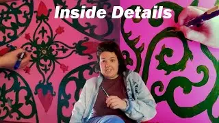 Interior Details: Painting a REAL LIFE Gypsy Caravan - Part 3