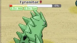 Max HP Max Speed Tyranitar Destroying People