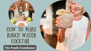 Ranch Water Recipe for Low Calorie Refreshing Tequila & Lime Cocktail for your next Dinner Party