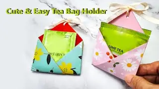 DIY Tea Bag Holder - Handmade Gift Idea