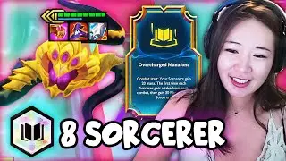 8 SORCERER Vel'Koz 3 + Manazane melts through EVERYTHING | TFT SET 9