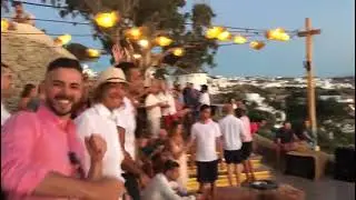 Mykonos Wedding- saxophonist