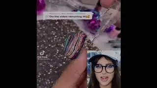 crazy nail art #sssniperwolf #shorts