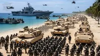 Китай в состоянии повышенной готовности! США перебрасывают тысячи военнослужащих и бронетехники на Ф