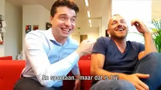 Micha&euml;l Van Droogenbroeck en Xavier Taveirne verkennen hun nieuwe studio
