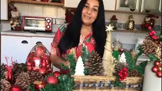 DIY 3 DECORAÇÃO DE NATAL GASTANDO POUCO 
