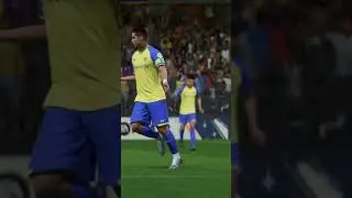 Cristiano Ronaldo GOAL for Al Nassr ⚽ FIFA 23 #shorts #ronaldo #cristianoronaldo