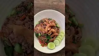 ข้าวผัดคะน้าปลาเค็มเจ ร้านเลิฟวิ่งฮัท ปากช่อง Vegan Thai Food at Loving Hut Pak Chong #vegan #วีแกน