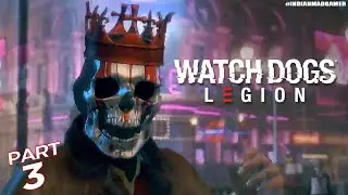 WATCH DOGS LEGION Walkthrough Gameplay - HINDI - Part 3 - BlackMail Data (FULL GAME)