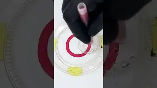 Satiafying Circular Patterns That Feel Endless: A Hypnotic Visual Escape #art #spirograph #shorts