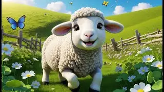White Sheep, Fluffy and Fat | Soft Sheep Song for Toddlers | Cozy Nursery Rhyme for Preschoolers