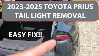 How To Remove/Replace 2023-2025 Toyota Prius Tail Light.