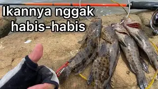 Spot Andalan Mancing Hemat biaya_Spot Sarang Kerapu Anti Boncos__PANTAI CIPTA SEMARANG