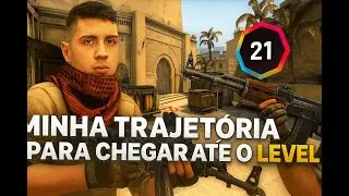 Nossa trajet&oacute;ria at&eacute; o level 21 na gamersclub!