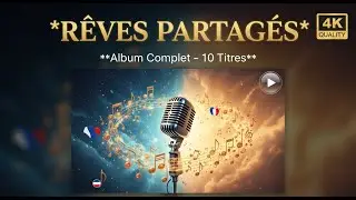 R&Ecirc;VES PARTAG&Eacute;S - Album Complet | 10 Chansons Fran&ccedil;aises &Eacute;motionnelles | Pop Orchestrale