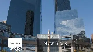 [4K] NYC Walking Tour: 🇺🇸 Columbus Circle -Times Square🗽 Preview