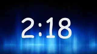 2:18 Minutes Timer / Countdown from 2min 18sec