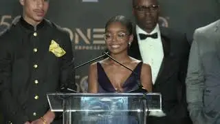 'black-ish' Cast & Crew - NAACP Awards 2019 - Fill Backstage Interview