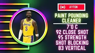 BEST PAINT POUNDING CLEANER BUILD ON NBA 2K26 WITH 95 POST CONTROL