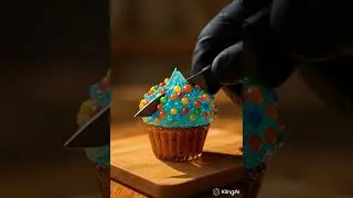 Satisfying Cupcake Cutting ASMR 🧁✨ | Relaxing Cake Sounds