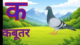 Ka Se Kabootar, Kha Se Khargosh | Learn Hindi Alphabet for Kids.Ka Se Kabootar, Kha Se Khargosh | 