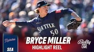 Mariners RHP Bryce Miller 2025 Minor League Baseball Rehab Highlights | Bally Sports Live