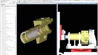 Trevisan DS1200 Vericut Simulation