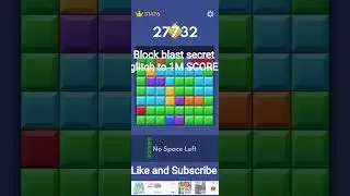 block blast secret glitch to 1M SCORE