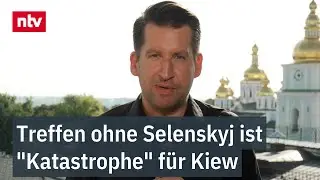 Treffen ohne Selenskyj ist 