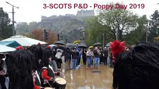 3-SCOTS P&D The Black Watch - Poppy Day 2019, Edinburgh [4K/UHD]
