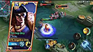 Normal skin Chou? No problem | Chou Highlights | #mlbb