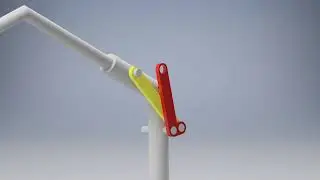 Cam lowering system, lighting pole