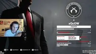 xQc gets 0 stars in Hitman 3