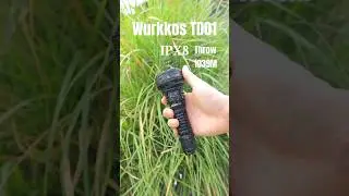 Wurkkos TD01 Rechargeable Tactical Flashlight,Throw 1039M MAX2200 lumens #flashlight #wurkkos