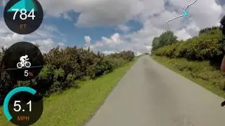 Cycling up Bwlch Pen Barras