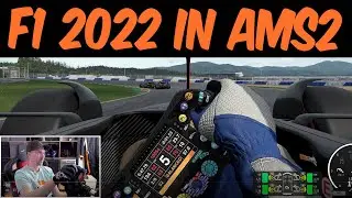 This new 2022 F1 car in AMS2 is awesome!!