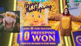 Whole Lotta Rakin Bacon Slot Love on Thanksgiving At Coushatta!