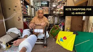 Kite shopping for 15 August New video | kite market | kite shop video | kite 