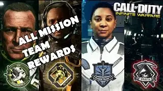 EVERY MISSION TEAM REWARDS INFINITE WARFARE