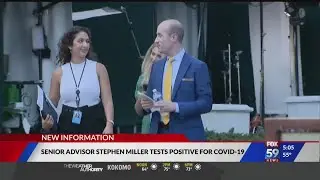 Miller tests positive for coronavirus